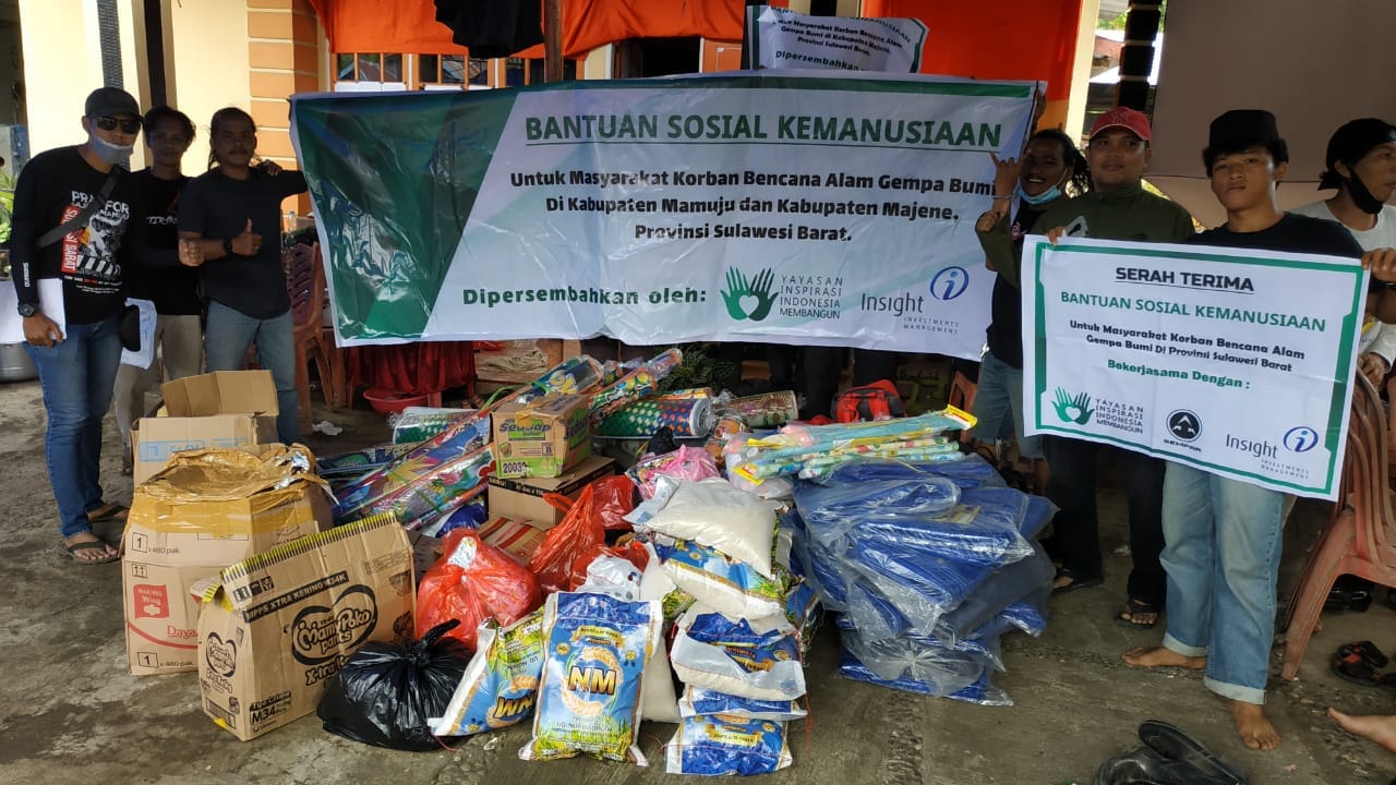 Bantuan Kemanusiaan Insight Dan Yiim Untuk Korban Bencana Alam Di Sulawesi Barat Dan Nusa Tenggara Timur